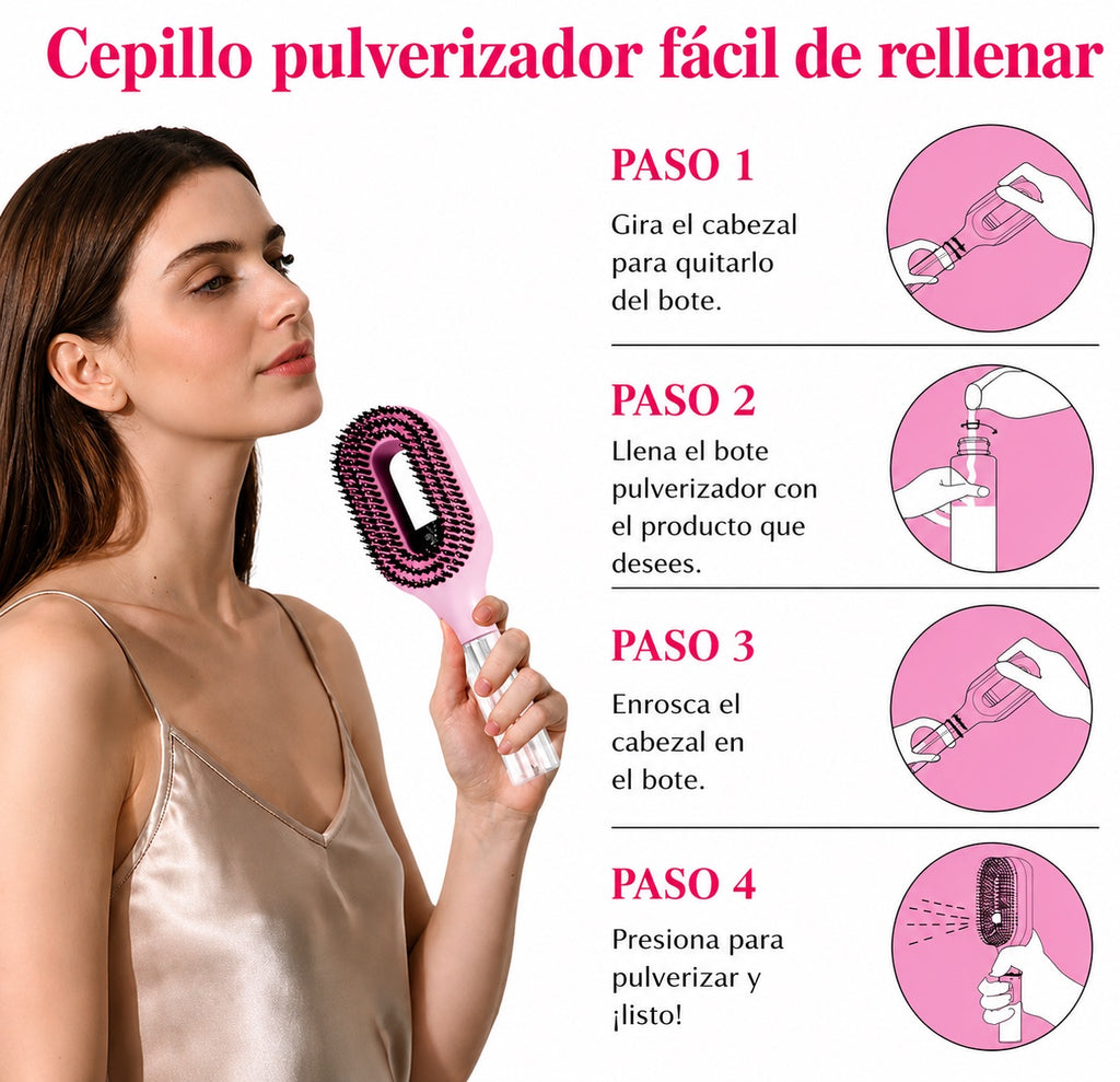 Cepillo Pulverizador